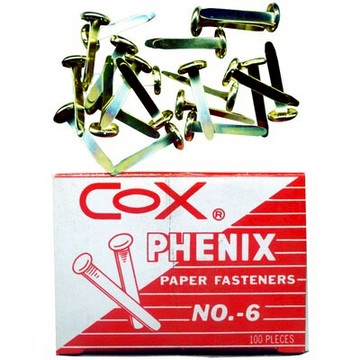 【文具通】COX 三燕 2.0公分雙腳釘 NO.6 100支入 E9010030【領券滿額再折千8/31止】