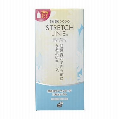 ピップ ストレッチライン マッサージクリーム ポンプタイプ 260g