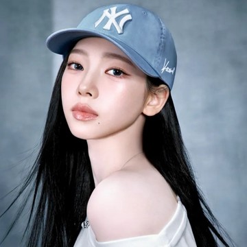 【預購】 MLB X KARINA 愛心 棒球帽 寶寶藍色/黑色 男女款 贈限量小卡 生日禮物