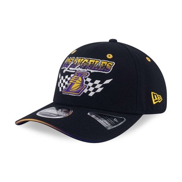 NEW ERA 男女 9SEVENTY NBA RACING 洛杉磯湖人 黑 NE14700450