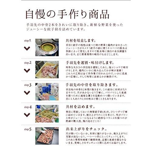 レンジでチンですぐに食べれる! 揚げずに美味しい 焼き手羽先餃子 手羽餃子 (5本入り) 鍋にもオススメ