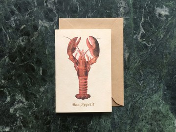 復古萬用卡 龍蝦