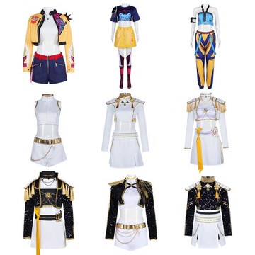 K-POP獵魔女團cos服裝 魯米米拉佐依萬圣節角色扮演cosplay舞臺服
