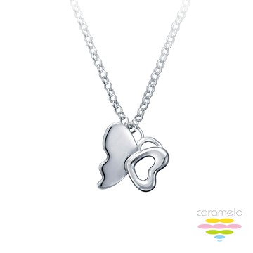 彩糖鑽工坊 愛飛舞系列 純銀項鍊CL-PS21