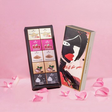 Diva Life 情人吻 比利時巧克力片10入禮盒