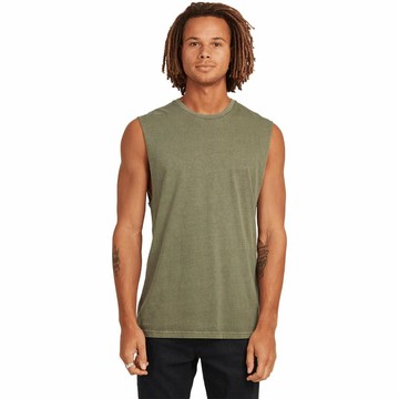 【BILLABONG】PREMIUM WAVE WASH MU 背心 松綠-UBYZT00161PIN