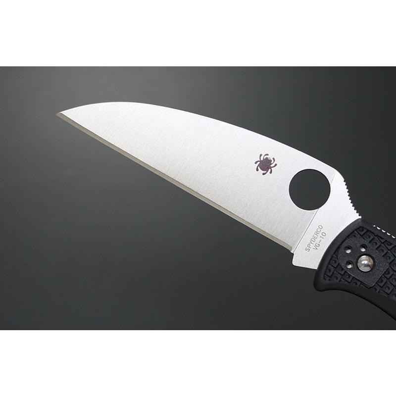 スパイダルコ Spyderco　エンデューラ4　ウォーンクリフ　FRN　VG-10　ブラック