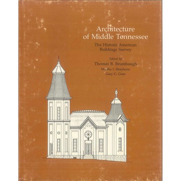 Architecture of Middle Tennessee -9780826511843 絕版英文設計書 [建築人設計人的店-上博圖書]