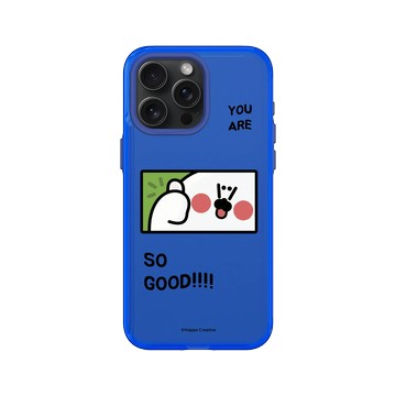 iPhone 15 Pro Max Clear 激光藍 - 無所事事小海豹 The Nothing Seal - 你超豹棒！