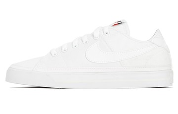 WMNS COURT LEGACY CANVAS TRIPLE WHITE