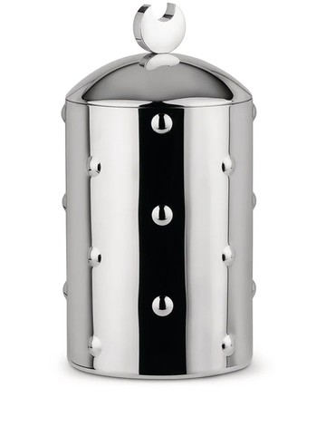 Alessi - Kalistò 1 buttoned jar - unisex - stainless steel - One Size - Silver