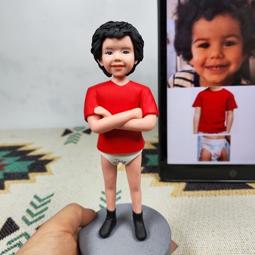 客制化人物公仔 兒童 人偶 3D 人像 肖像畫 訂制 似顏繪 禮物