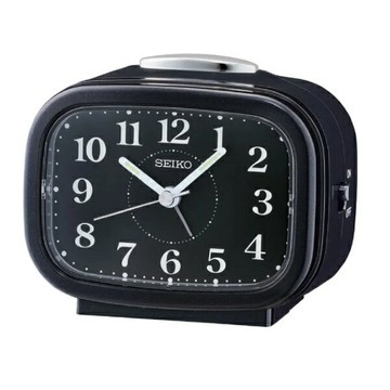 seiko SK037 精工鐘 (QHK060J)寧靜夜晚靜音貪睡鬧鐘(紅)/9.9*8.4*6.1cm｜樂天全館特惠中★指定刷卡回饋10%