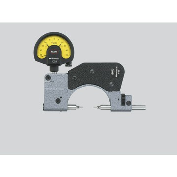 卡規 內卡規 工業用卡規 精密五金器具德國馬爾Marh高精度可換測砧型帶表卡規 840FH 0-30（4451000）