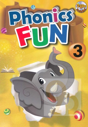 堂奧兒童美語練習Phonics Fun 3(附CD)