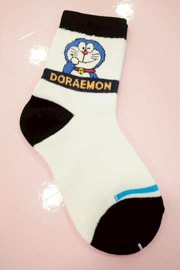 【震撼精品百貨】Doraemon 哆啦a夢小叮噹~兒童襪-黑白
