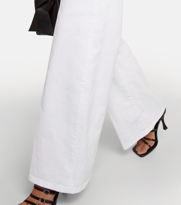 Frame High-rise wide-leg pants