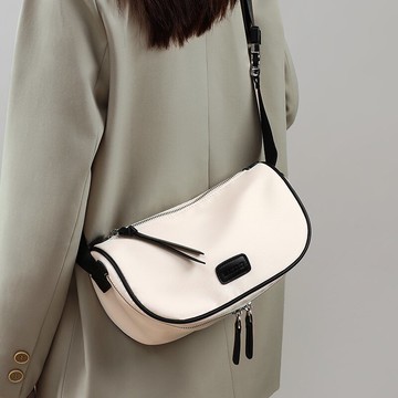 Viney包包新款設計包包女包斜挎包帆布包夏百搭輕奢腋下單肩小包