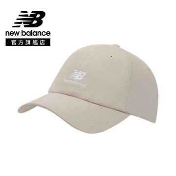 【New Balance】 NB 棒球帽/老帽_中性_奶杏色_LAH53003TWF