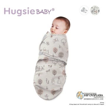代印卡片|【HugsieBABY】 迪士尼經典系列靜音袋鼠包巾【竹纖維款】