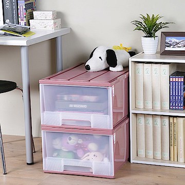 KEYWAY 聯府 布列塔超大抽屜式收納箱(50L)-2入