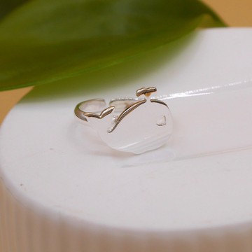 海豚戒指銀Little Me by CASO jewelry