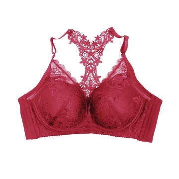 (台灣現貨)艾波迷亞 深V無鋼圈 美背內衣 繞頸內衣 包覆內衣 穿搭 流行內衣6526