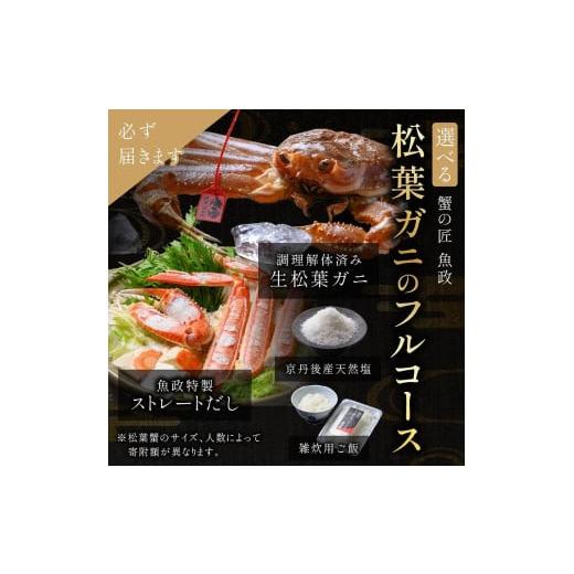 ふるさと納税 京都府 京丹後市 松葉ガニ地鍋セット 特製スープ付き ビッグサイズ2人用 セイコガニ　蟹の宝船2ケ付き(2024年1月〜発送)