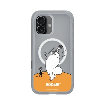 iPhone 17 AirX 流變灰 - Moomin - 倒立看世界