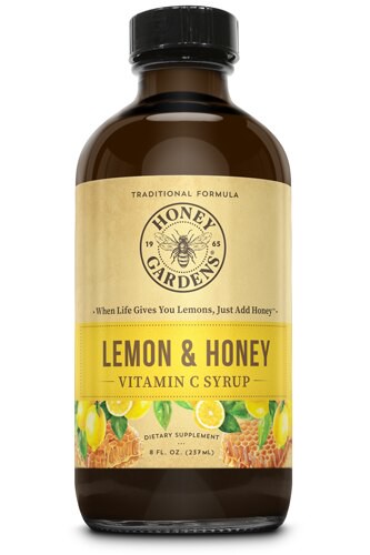 Honey Gardens Honey & Lemon Syrup 8 fl oz