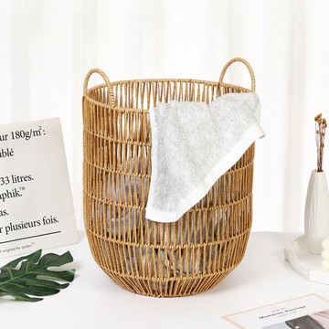 臟衣籃洗衣籃衣服收納筐家用衣簍裝衣服仿藤編籃子臟衣簍收納神器