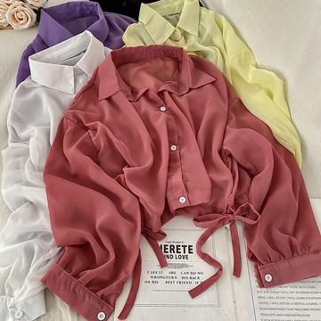 薄款防曬衣女夏季冰絲吊帶外搭空調罩衫短款開衫夏天騎車防曬外套