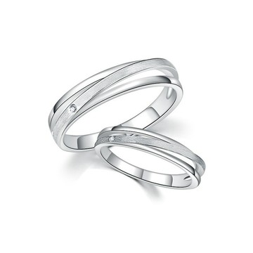 情侶對戒/結婚對戒/鑽石對戒  無限愛
