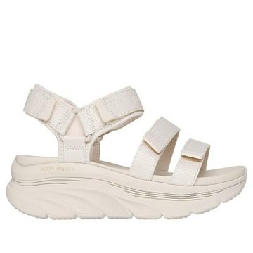 Skechers D'lux Walker [119828NAT] 女 運動休閒涼鞋 支撐 舒適 穿搭 米