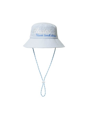 Reversible Graphic Embroidered Bucket Hat
