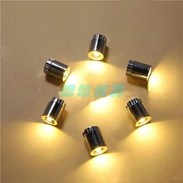 ✅店家嚴選 ⑦天鑒賞✅LED小燈筒轉轉筆燈芯水晶電子底座發光手工diy旋轉開關電鍍配件燈