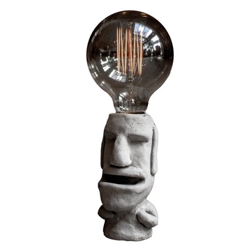 曙MUSE｜摩艾厚道微笑桌燈  USB燈 手作 LED燈 燈泡 禮物 小物 創意 氣氛燈 小夜燈 居家擺飾 擴香石