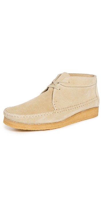 Clarks Weaver Boots Maple Suede 7