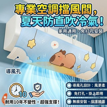 免運+隔日達 氣機通用 冷氣擋風闆 空調擋風闆 防直吹冷氣擋闆 空調擋闆 冷氣導風闆 冷氣遮風闆 出風口擋闆 導流