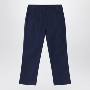 Navy blue cotton trousers