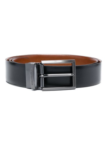Karl Lagerfeld - buckled leather belt - men - Leather - 90 - Black