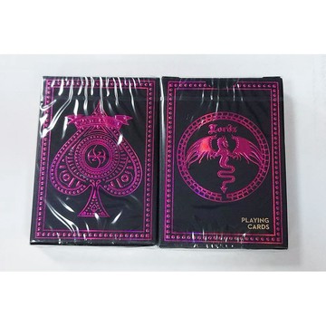 【USPCC撲克】PINK LORDZ (foil) Playing Cards-S103051199