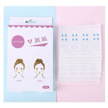瘦臉貼隱形小臉貼V臉修容貼小臉膠帶瘦臉神器美妝小物大臉救星 AA-007(888)
