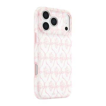 iPhone 18 系列 Trellis Bow 蝴蝶格紋 MagSafe 精品防摔殼 iPhone 18 Pro