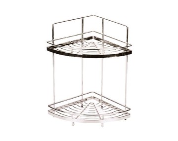 CAESAR凱撒衛浴~雙層牆角架ST821P