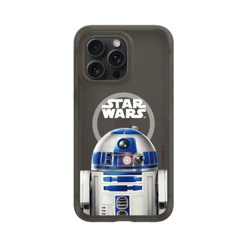 iPhone 15 Pro Max AirX 本質黑 - 迪士尼-星際大戰 Star Wars - R2-D2-復古系列