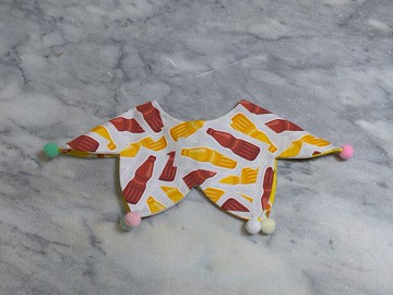 橡皮糖  寵物雙面可調節領巾/領結【P221109】