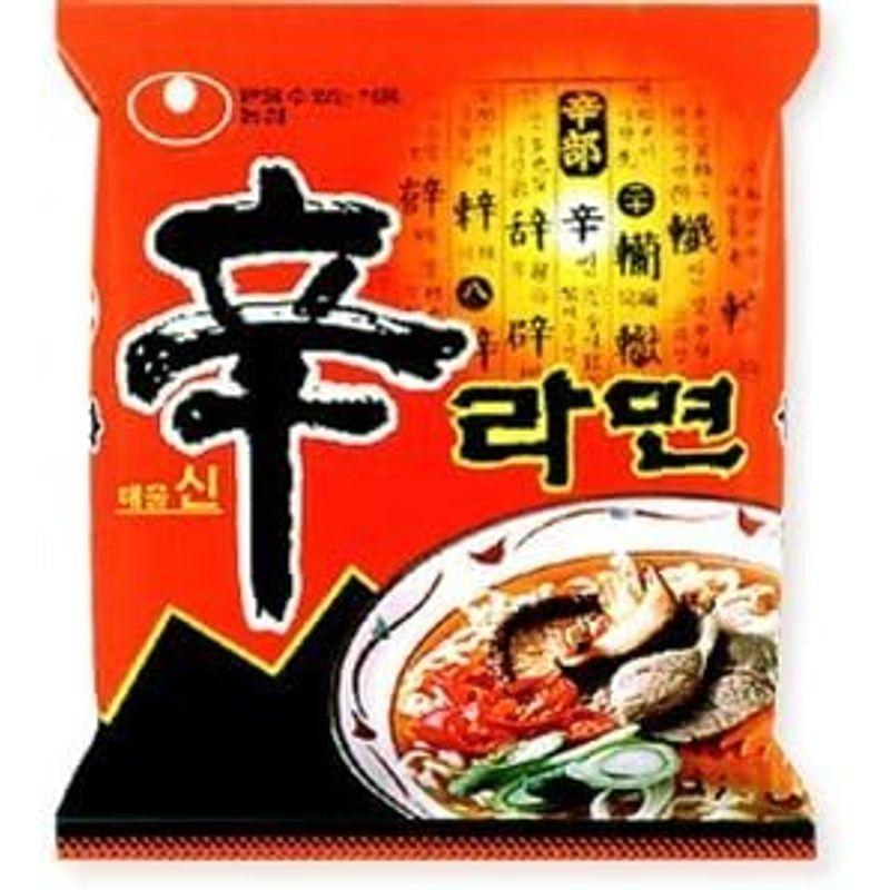 韓国 ラーメン 人気 NO.1 農心 辛ラーメン 韓国食品 即席麺 韓国ラーメン 韓国食品 5食 (x 1)