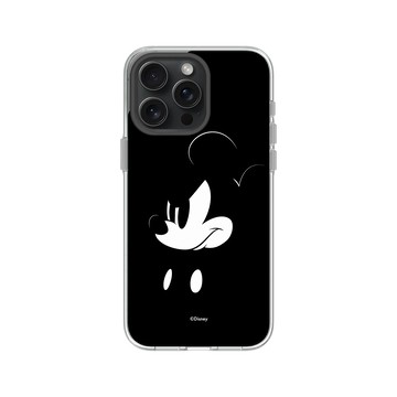 iPhone 15 Pro Max Clear 透明 - 迪士尼-米奇 Mickey - 米奇黑設計