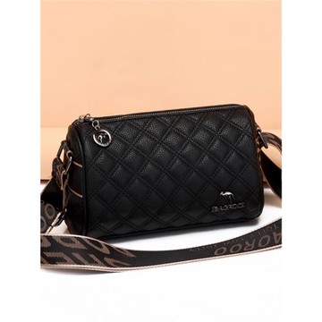 復古女包2026春季新款韓版百搭寬肩帶高級感單肩斜挎包枕頭包